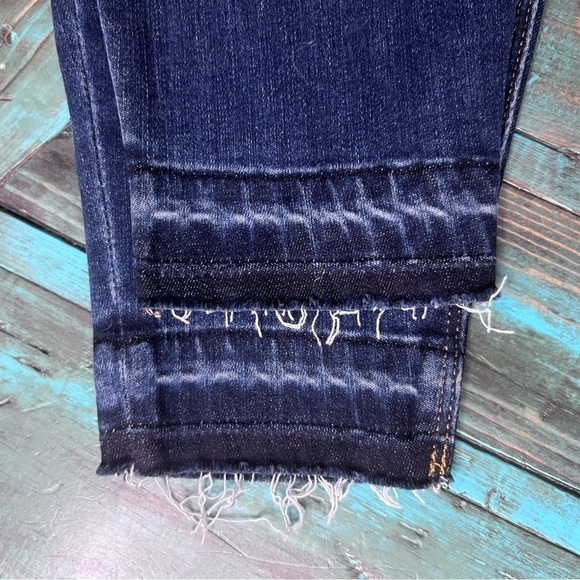 SPANX® Distressed High Waist Ankle Denim Leggings Size L - Picture 10 of 13